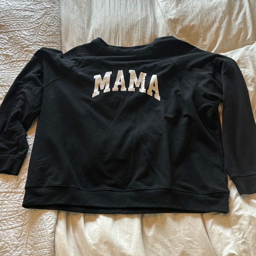 Plus Size Mama Crewneck Sweatshirt